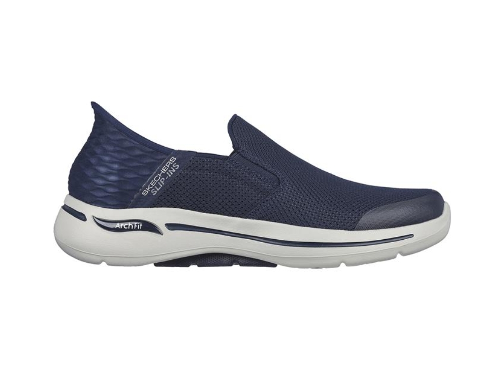 Skechers Mens Slip INS Go Walk Arch Fit Hands Free 216259-NVY | lupon ...